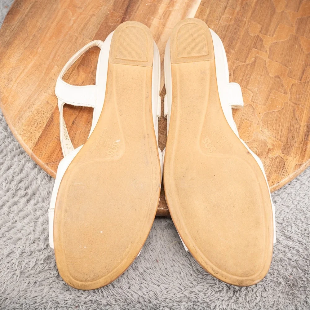 SAS Tripad White Slingback Sandal Shoe Size‎ 12 S